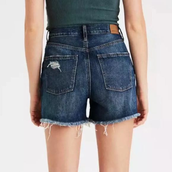 American eagle 90s boyfriends shorts Distressed Jean Shorts NWT - Picture 2 of 5